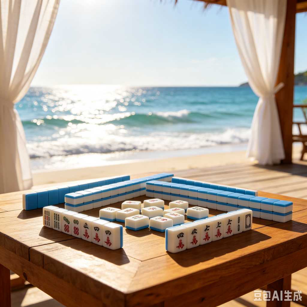 elegant text mahjong tiles