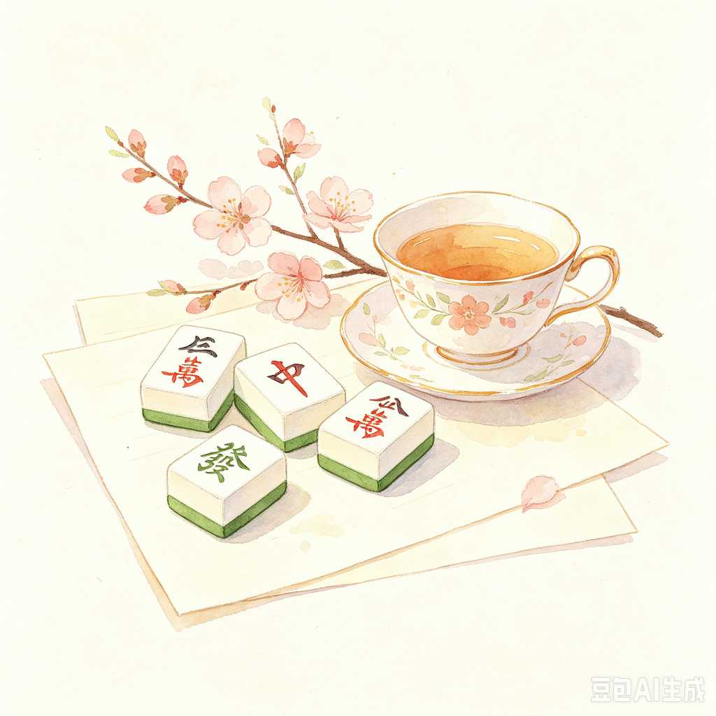 pocket mini mahjong set